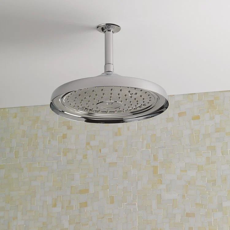 Traditional Ceiling Mount Raincan Shower Head - Frankwebs