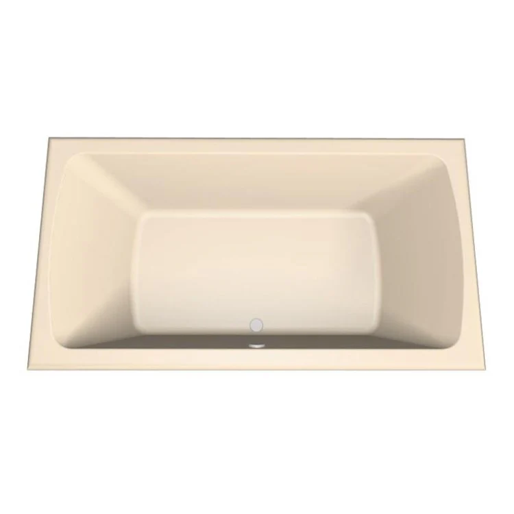 Combination Tub Designer Collection Rachael 72 x 36 x 20 Inch Drop-In Center Drain White Rectangle - Frankwebs