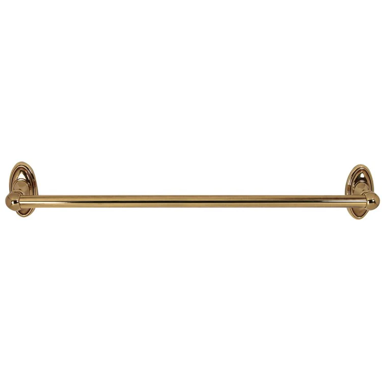Towel Bar Classic Traditional Bath 18 Inch Polished Antique Brass 3-1/4 Inch - Frankwebs