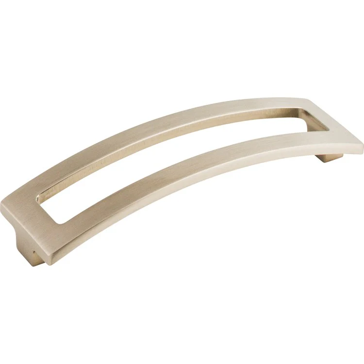 Pull Sanctuary II Euro Arched Brushed Satin Nickel Zinc Alloy 5 Inch - Frankwebs