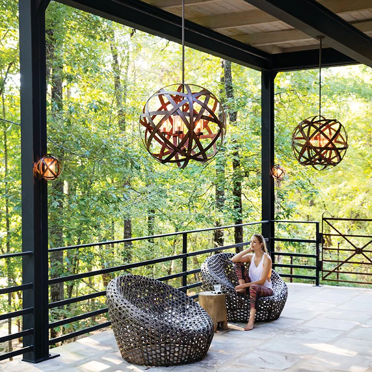 Carson Five-Light LED Globe Pendant - Frankwebs