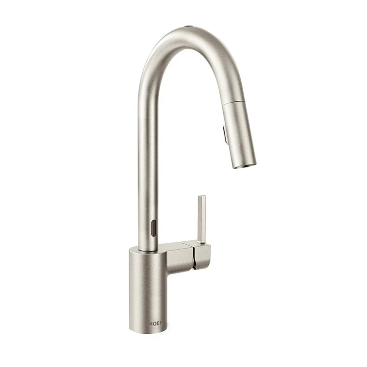 Align Single Handle High Arc Pull Down Kitchen Faucet with MotionSense - Frankwebs