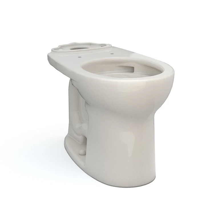 Toilet Bowl Drake Round Front Universal Height Cotton ADA - Frankwebs