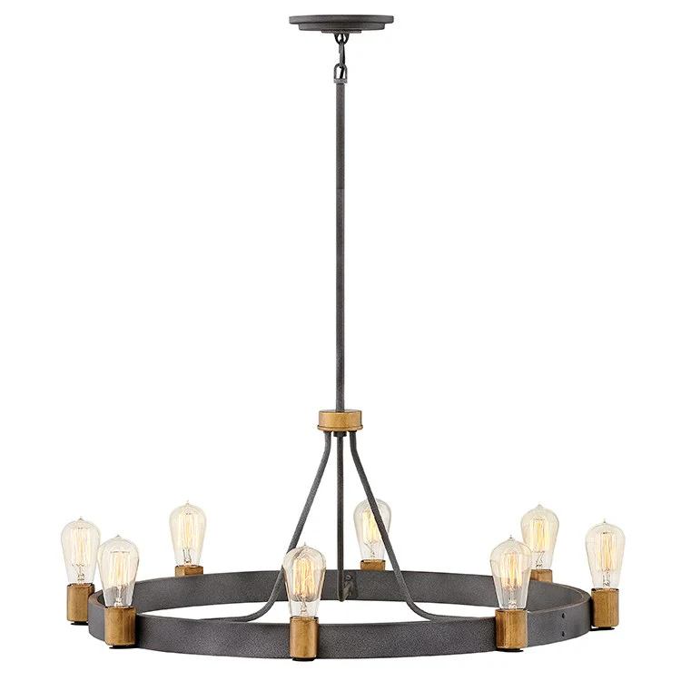 Silas Eight-Light Chandelier - Frankwebs