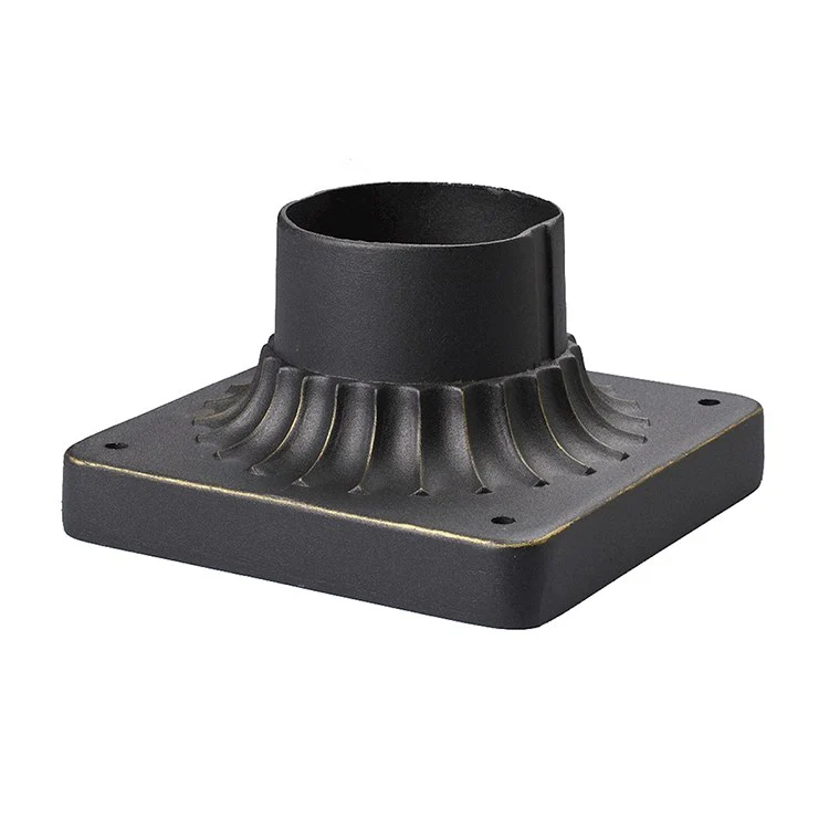 Outdoor Fluted Pier Mount Base - Frankwebs