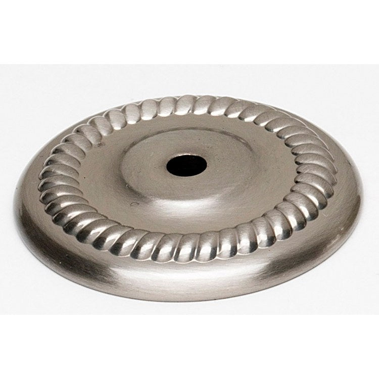 Backplate Rope 1-1/2 Inch Polished Antique Brass for A812-38 - Frankwebs