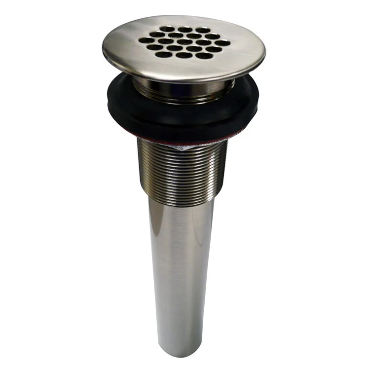 Grid Drain 9 x 6 x 10 Inch Polished Chrome Brass - Frankwebs