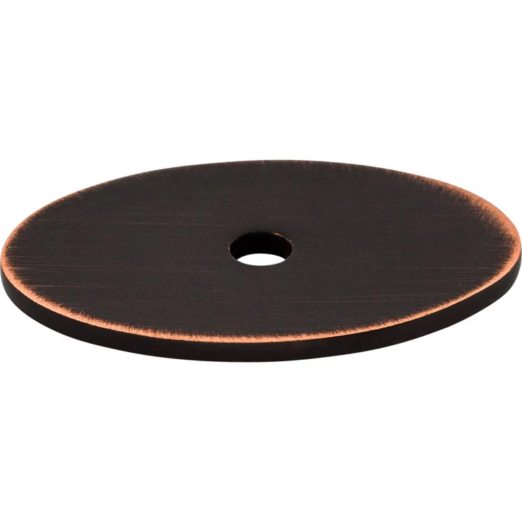 Backplate Sanctuary Oval 1-1/2 Inch Tuscan Bronze Steel TK60TB - Frankwebs
