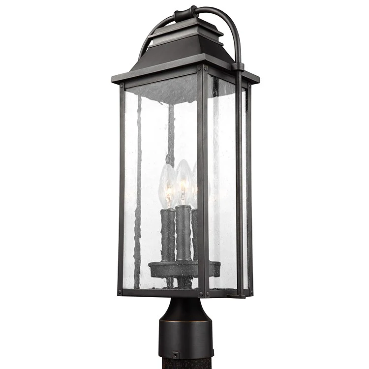 Wellsworth Three-Light Post Lantern - Frankwebs
