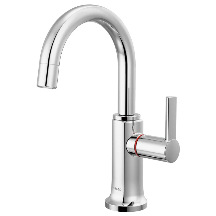 Hot Water Dispenser Kintsu Instant Faucet 1 Lever ADA Arc 360 DEG Swivel Lumicoat Black Onyx - Frankwebs