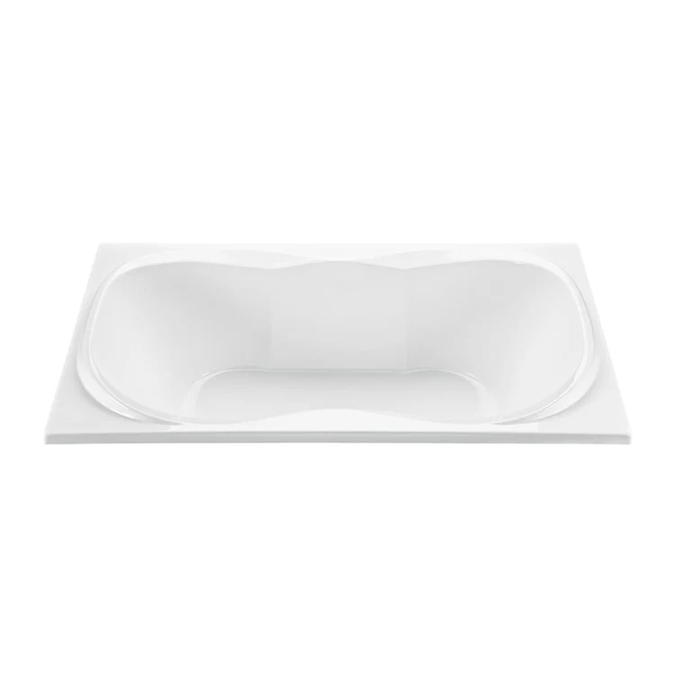 Soaking Tub Tranquility 2 72 x 42 Inch Drop-In Center White Acrylic CXL 106 Gallons 21 Inch - Frankwebs