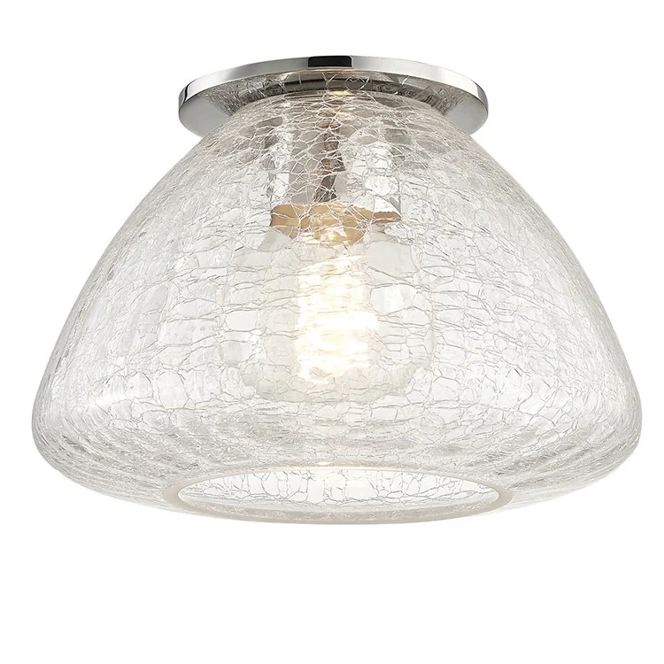 Maya Single-Light Small Flush Mount Ceiling Fixture Mount - Frankwebs