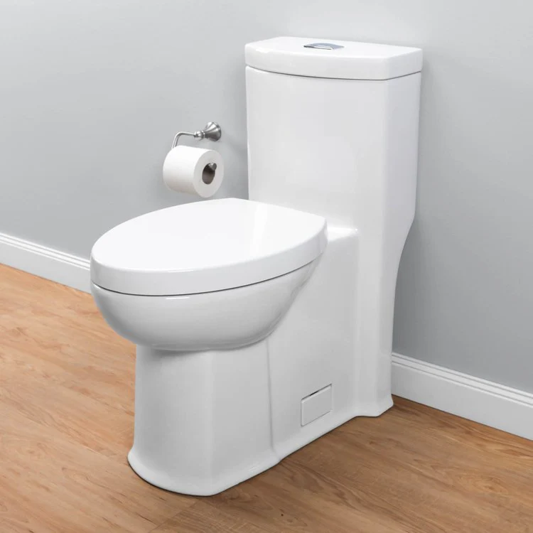 Boulevard Right Height FloWise Elongated 1-Piece Toilet with Top Mount Trip Lever - Frankwebs