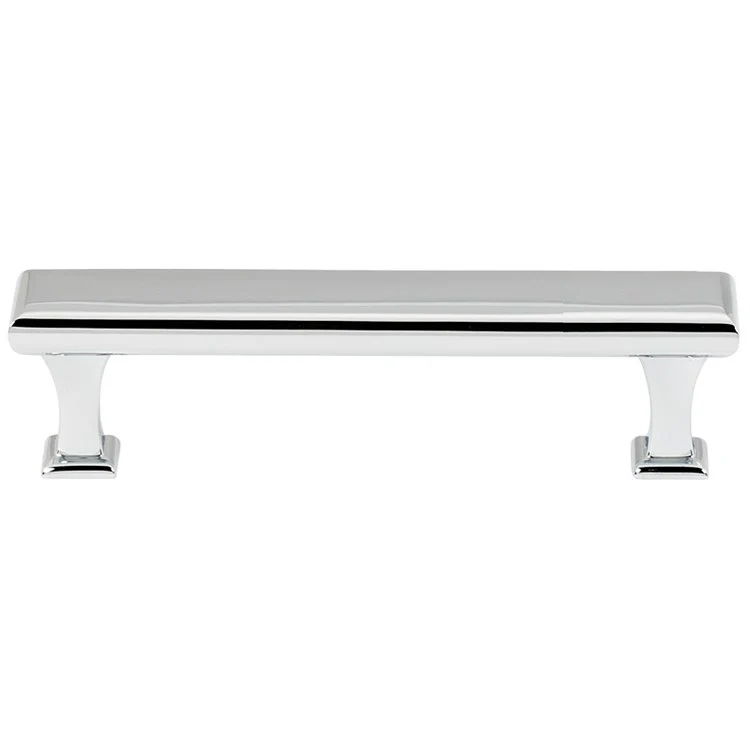 Pull Manhattan Polished Chrome Brass 3-1/2 Inch 4-1/4 Inch 1-1/8 Inch - Frankwebs