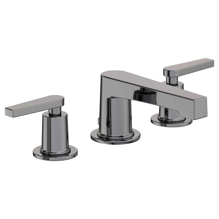 Lavatory Faucet Dorrance Widespread 8 to 20 Inch Spread 2 Lever ADA Midnight Chrome 1.2 Gallons per Minute Brass Spout Height 2-5/16 Inch - Frankwebs