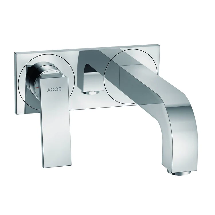 Faucet Trim Citterio Wall Mount with Base Plate 1 Lever Brushed Nickel ADA Rigid - Frankwebs