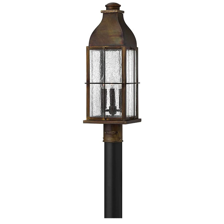 Bingham Three-Light LED Post Lantern - Frankwebs