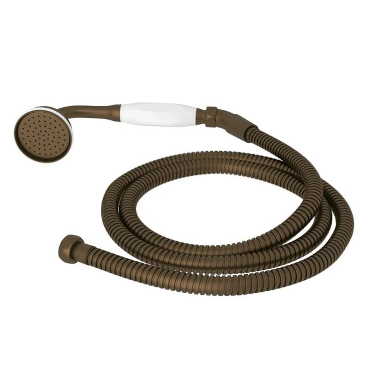 Handshower Set English Gold 1 Function 1.75 Gallons per Minute Includes Porcelain Handshower and Hose - Frankwebs