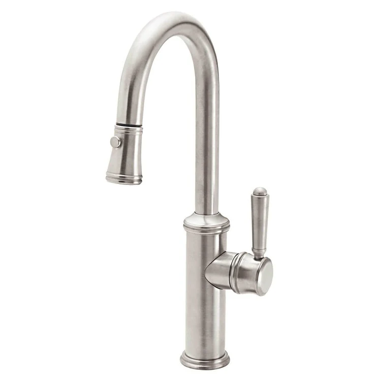 Bar Faucet Davoli Prep 1 33 Series Lever ADA Satin Nickel Pull-Down 1.8 Gallons per Minute - Frankwebs