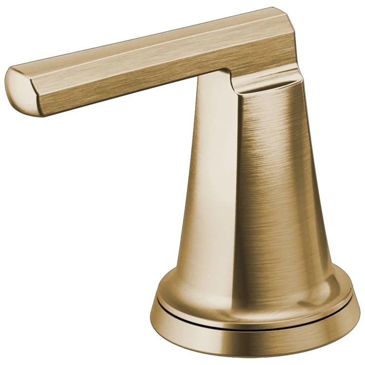 Handle Kit Levoir Zinc 2 High Lever Brilliance Luxe Gold WaterSense ADA for Widespread Lavatory 3-3/4 Inch - Frankwebs