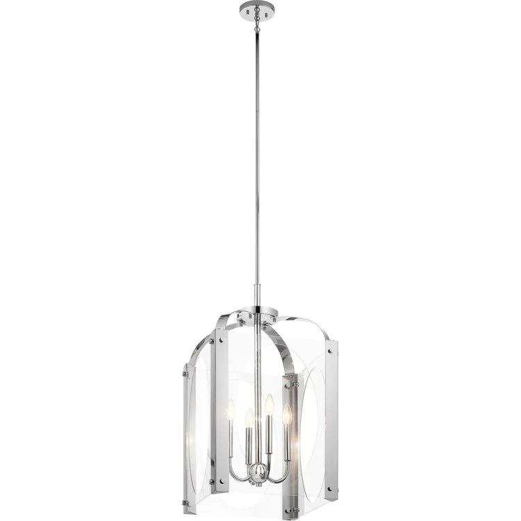 Pytel Four-Light Large Foyer Pendant - Frankwebs
