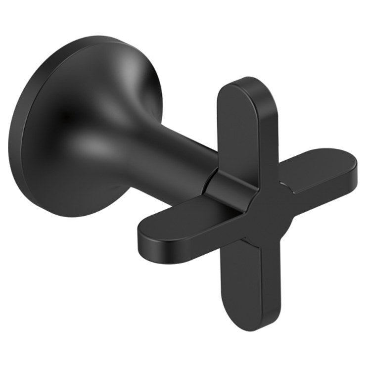 Handle Kit Odin Zinc 2 Cross Brilliance Luxe Gold ADA for Wall Mount Tub Filler - Frankwebs