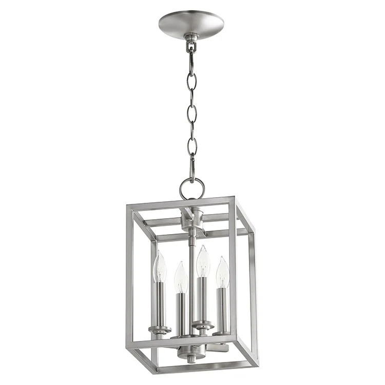 Cuboid Four-Light Foyer Chandelier - Frankwebs