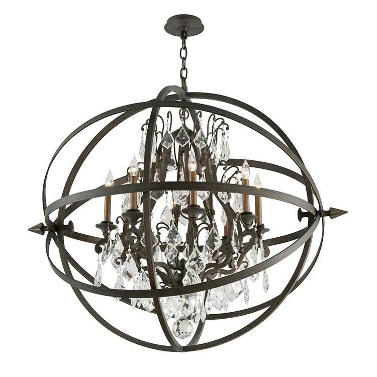 Byron Eight-Light Extra-Large Chandelier - Frankwebs