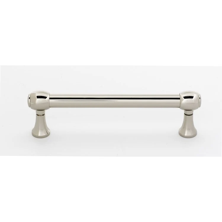 Pull Royale Unlacquered Brass 4 Inch 4-3/4 Inch 1-1/4 Inch - Frankwebs