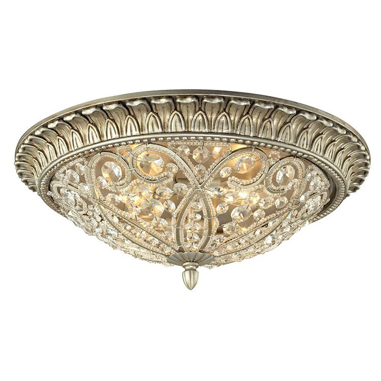 Andalusia Four-Light Flush Mount Ceiling Fixture - Frankwebs