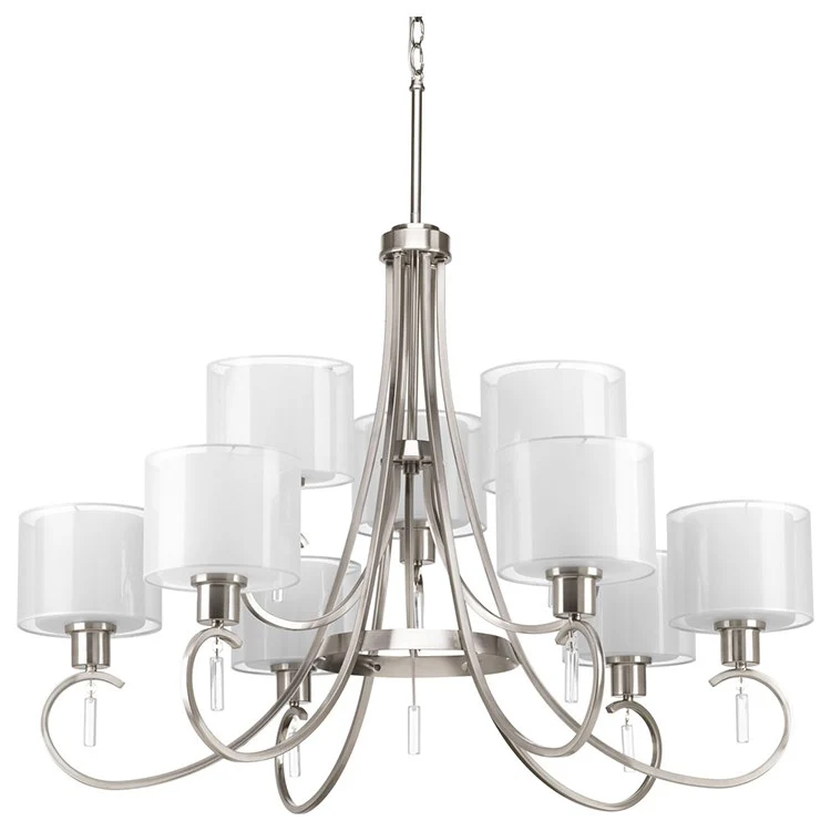 Invite Nine-Light, Two-Tier Chandelier - Frankwebs