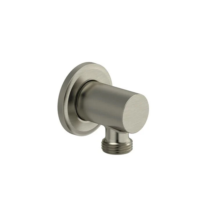 Handshower Elbow Outlet 1-7/8 Inch Brass Polished Nickel 1/2 Inch - Frankwebs
