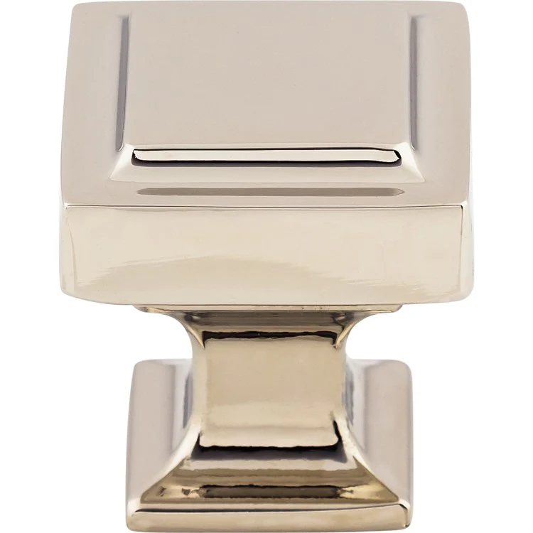 Knob Transcend Ascendra Polished Chrome Zinc Alloy 1-1/8 Inch - Frankwebs