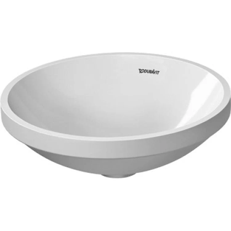 Lavatory Sink Architec Undermount Less Overflow 14-3/4 Inch Round White - Frankwebs