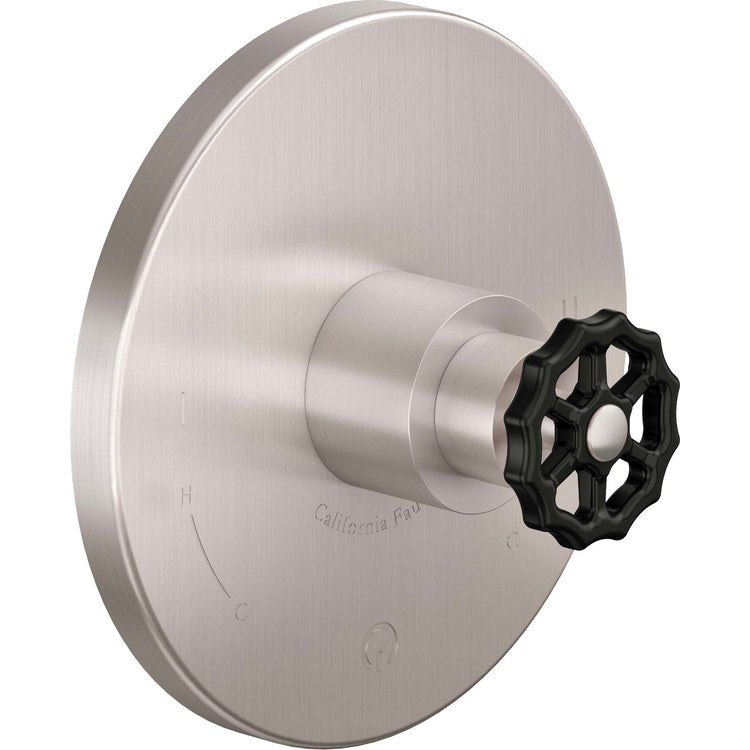 Pressure Balance Valve Trim Descanso Works Dual 1 Black Wheel Carbon - Frankwebs