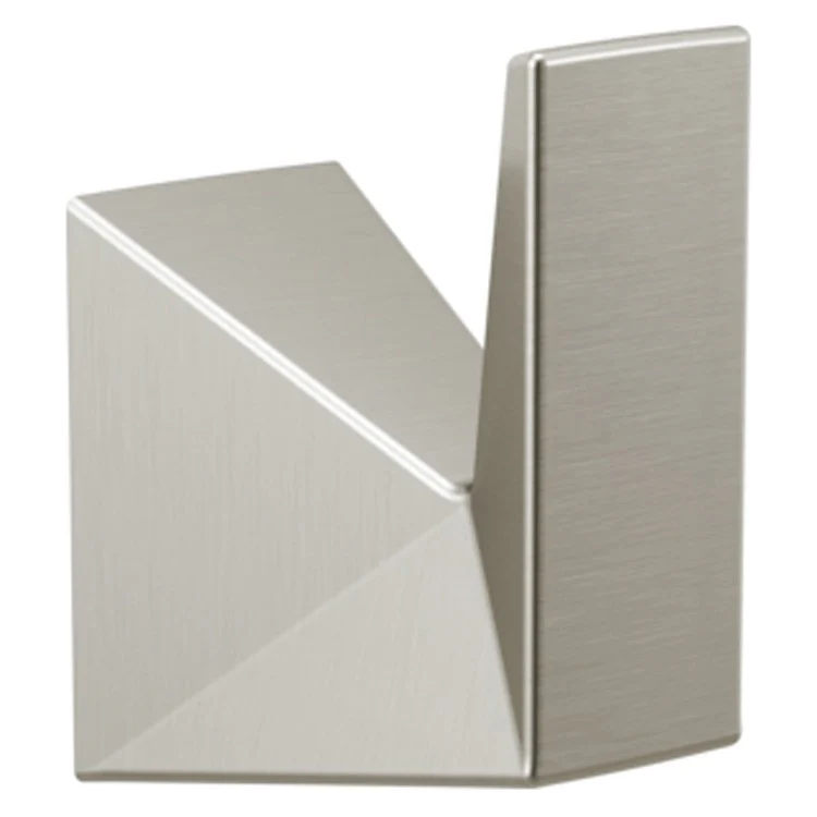 Robe Hook Trillian Single Brilliance Stainless 2-1/2 Inch 2-1/8 Inch Wall Mount Metal - Frankwebs