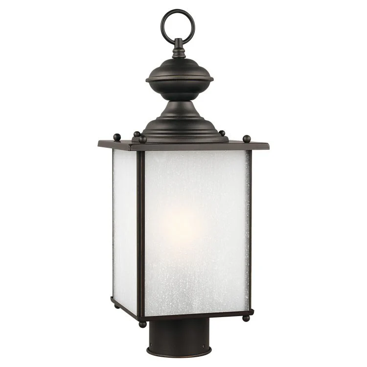 Jamestowne Single-Light Outdoor Post Lantern - Frankwebs