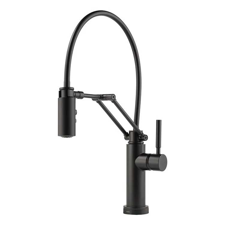 Solna Single Handle Articulating Kitchen Faucet with SmartTouch Technology - Frankwebs