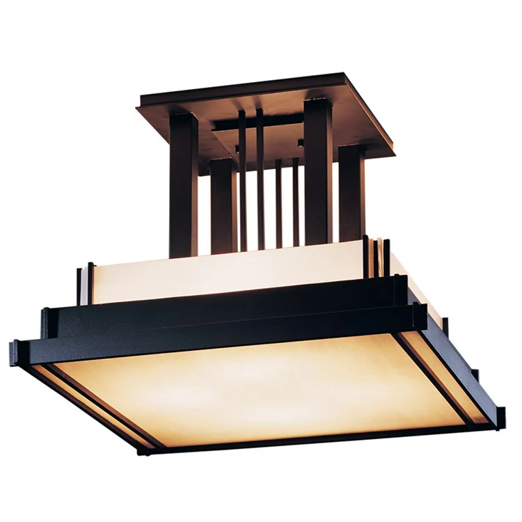 Steppe Four-Light Large Semi-Flush Mount Ceiling Lighting Fixture - Frankwebs