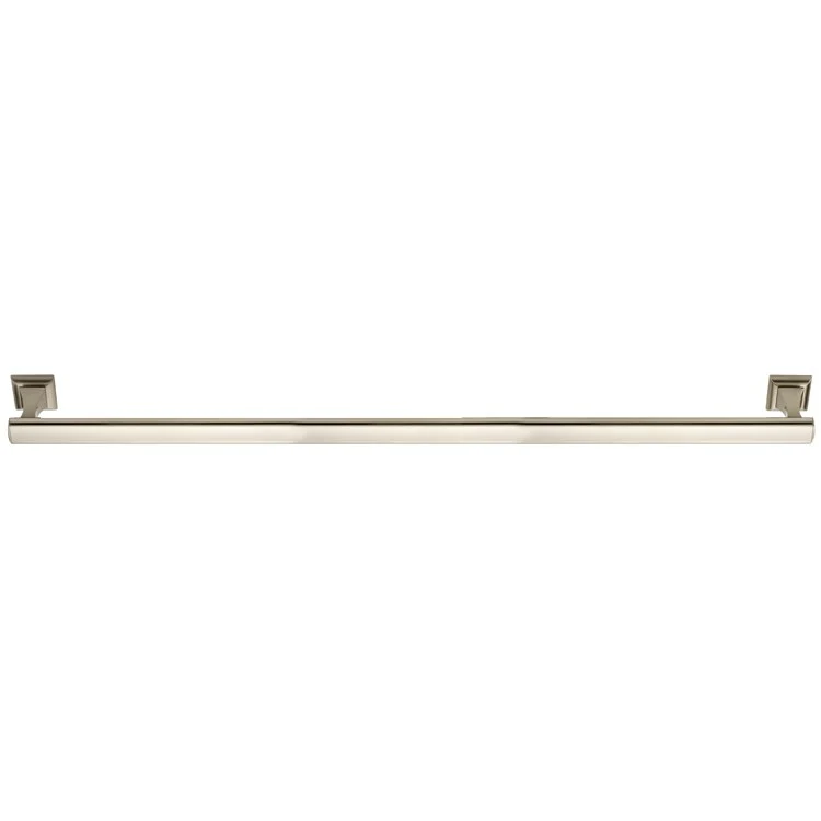 Towel Bar Manhattan Bath 30 Inch Satin Nickel Brass 3 Inch - Frankwebs