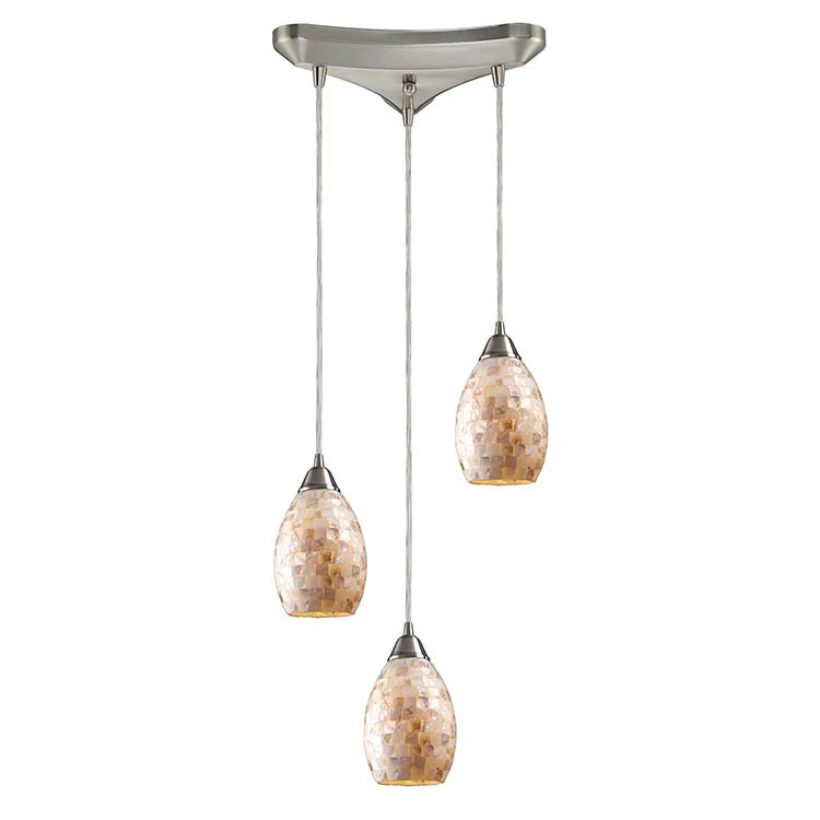 Capri Three-Light Pendant - Frankwebs