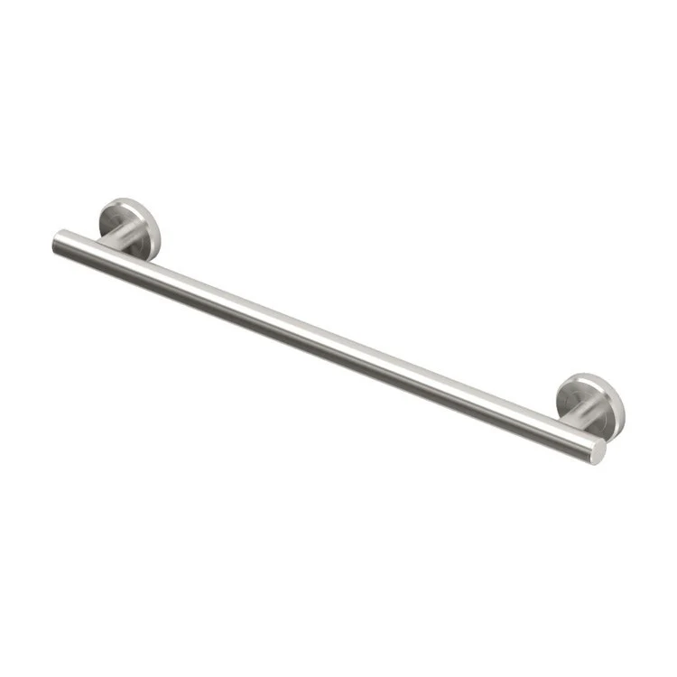 Grab Bar Latitude II 18 Inch Grip Bar Satin Nickel Wall Mount Stainless Stee ADA - Frankwebs