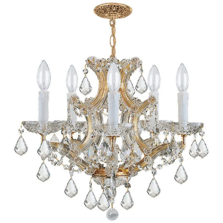 Maria Theresa Six-Light Mini Chandelier - Frankwebs