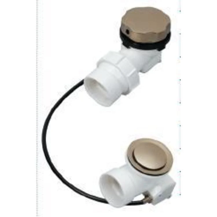 Waste and Overflow Assembly Cable Driven Chrome Plated 1-1/2 Inch PVC - Frankwebs