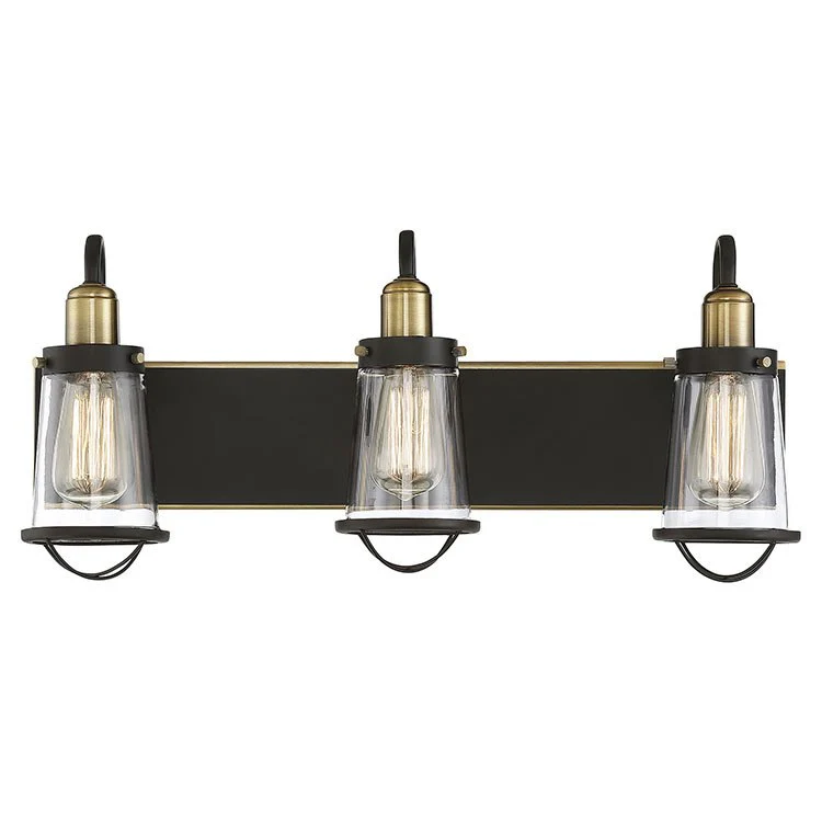 Lansing Three-Light Bathroom Vanity Fixture - Frankwebs