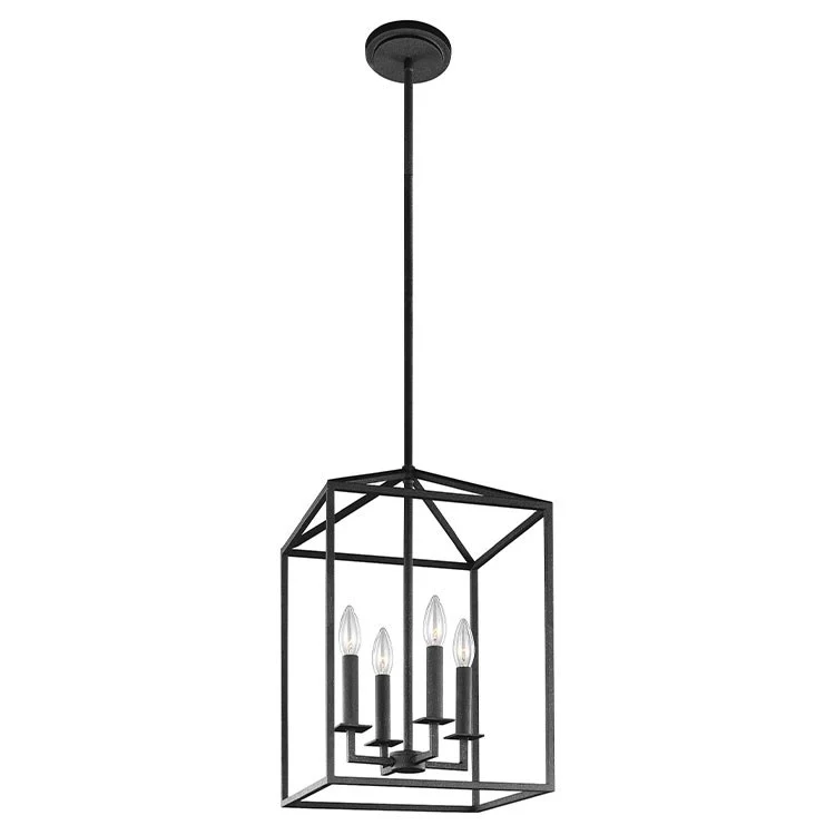 Perryton Four-Light Small Foyer Pendant - Frankwebs