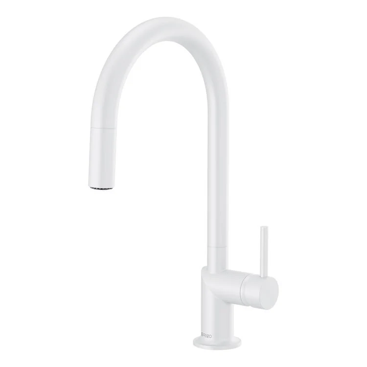 Kitchen Faucet Odin 1 Less Handle ADA Brilliance Luxe Steel Pull Down with Arc 1.8 Gallons per Minute - Frankwebs