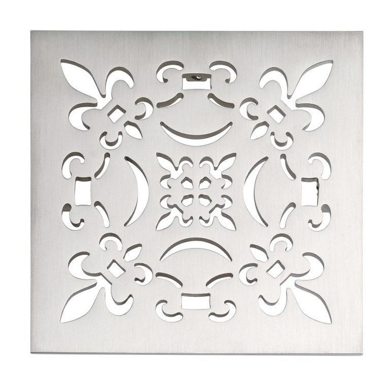 Drain Grid StyleDrain Fleur Trim Only 5-1/4 Inch Bella Terra Bronze Brass for 9177 9177-BFA 9177/BFP 9178/9178-UG-2 - Frankwebs