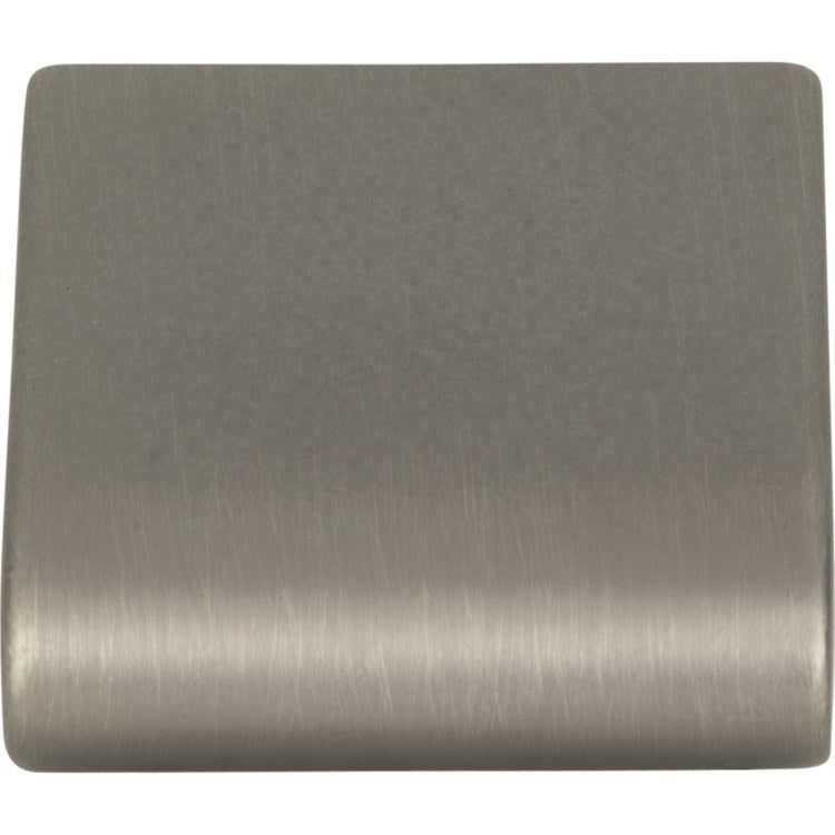 Knob Atlas Round Rail Slate Zinc Alloy 1-1/8 Inch - Frankwebs