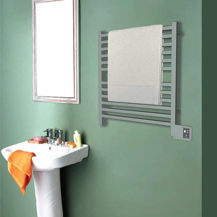 Quadro 12-Bar Stainless Steel Towel Warmer - Frankwebs